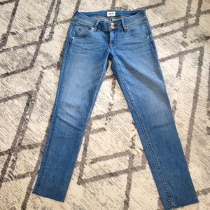 Hudson Collin Midrise Skinny Ankle Jeans, 26